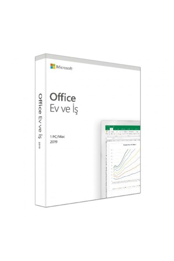 Microsoft Office Ev ve İş 2019 Türkçe Lisans Kutu T5D-03334
